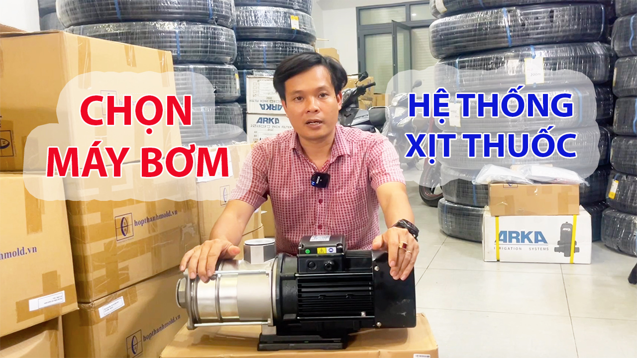 CÁCH CHỌN MÁY BƠM LÝ TƯỞNG CHO HỆ THỐNG PHUN THUỐC TRÊN CÂY SẦU RIÊNG