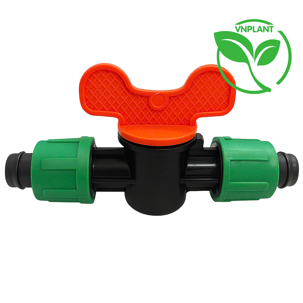 Van khóa ống ldpe 25mm đai siết chịu lực