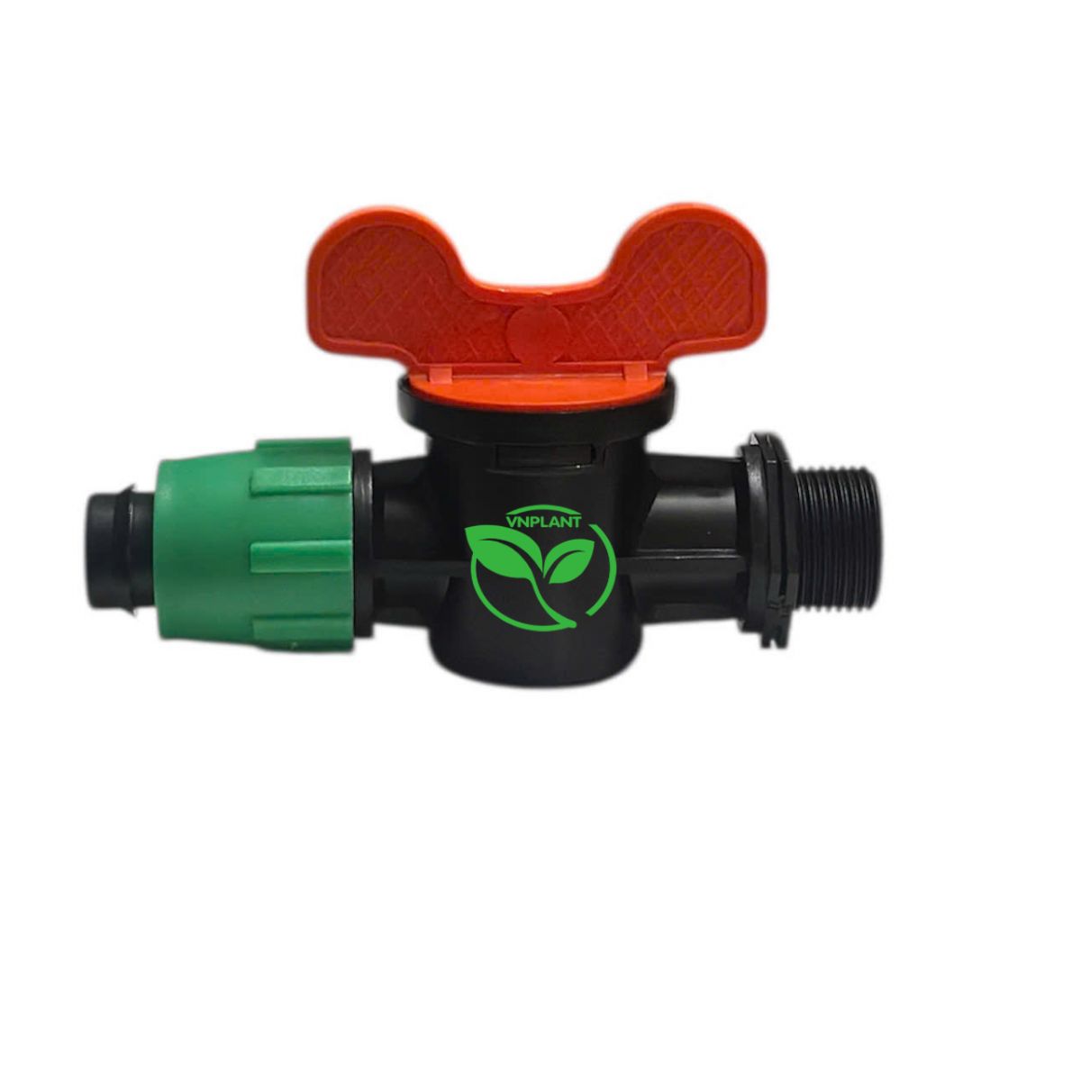 Van khoá ống 27mm ren ngoài 27mm có đai siết