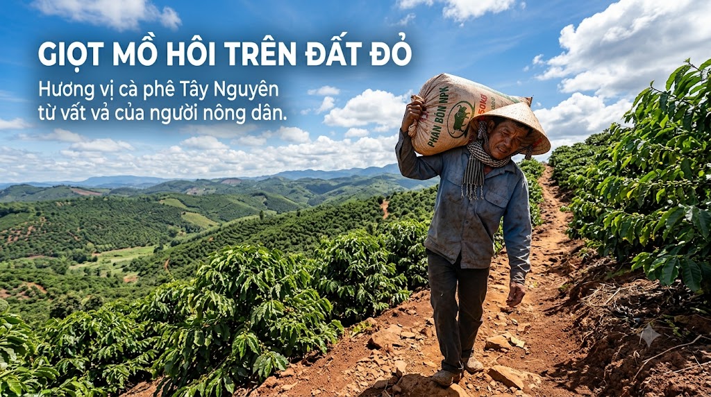 tưới thủ công bằng ống