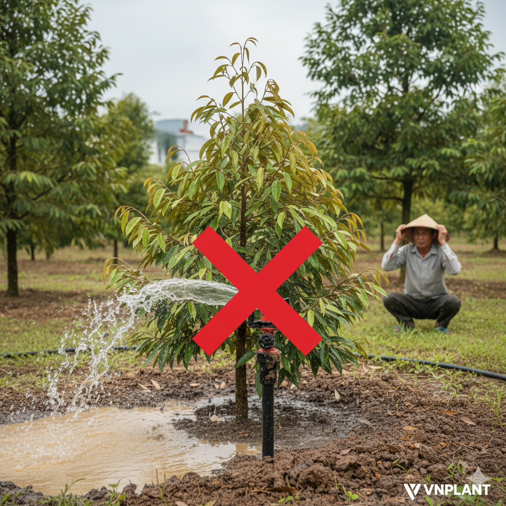 5 Sai Lầm Ai Cũng Mắc Phải Khi Tự Lắp Hệ Thống Tưới Sầu Riêng